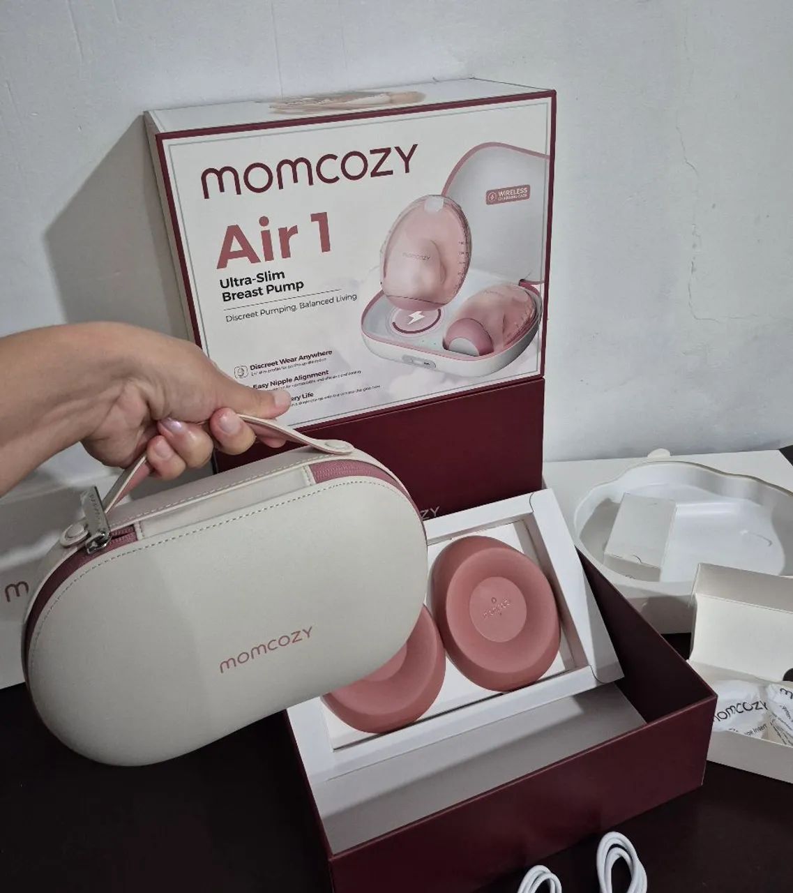 EXTRATOR DE LEITE MOMCOZY AIR1