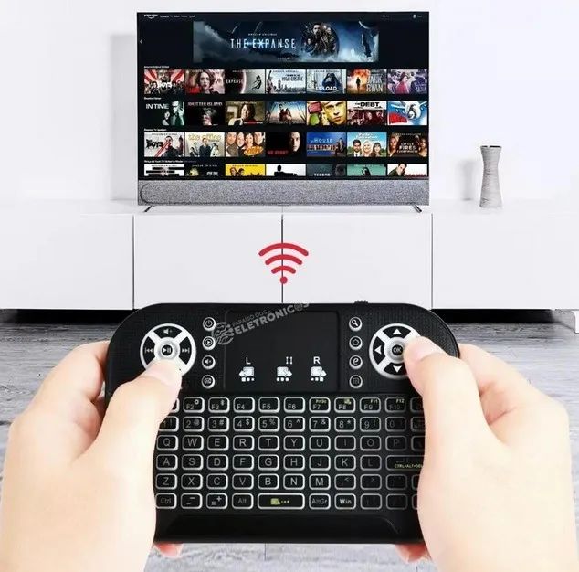 Mini Teclado Led Touchpad Wireless Keyboard Altomex - Foto 3