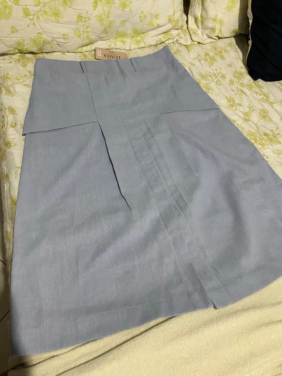 Saia em Linho Midi