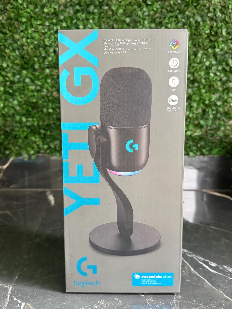Microfone Condesador Gamer Logitech G Yeti GX  - Foto 2
