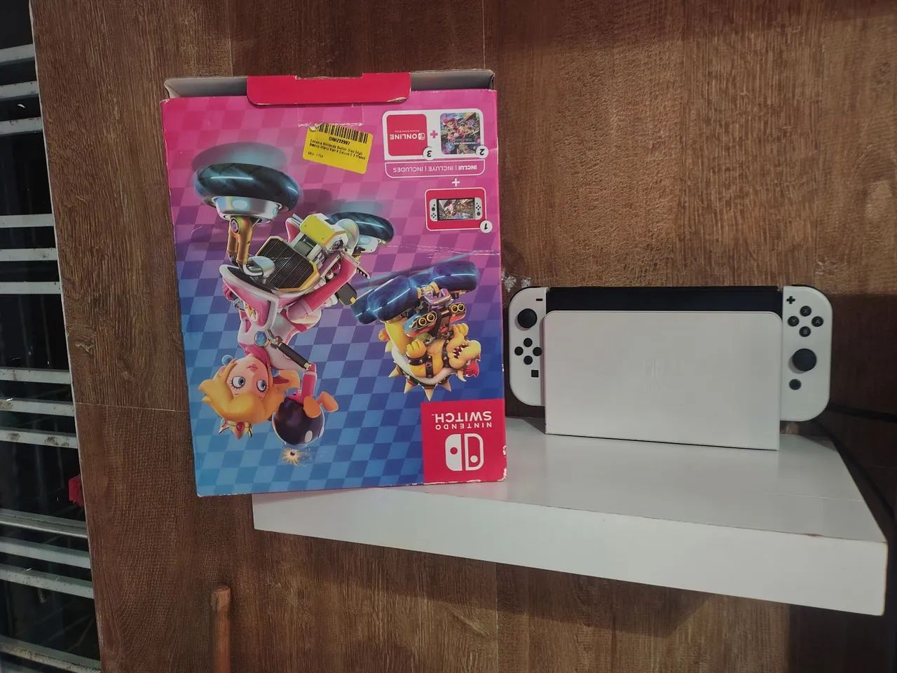 Nintendo switch OLED com esses 3 jogos - Jogos de Vídeo Game