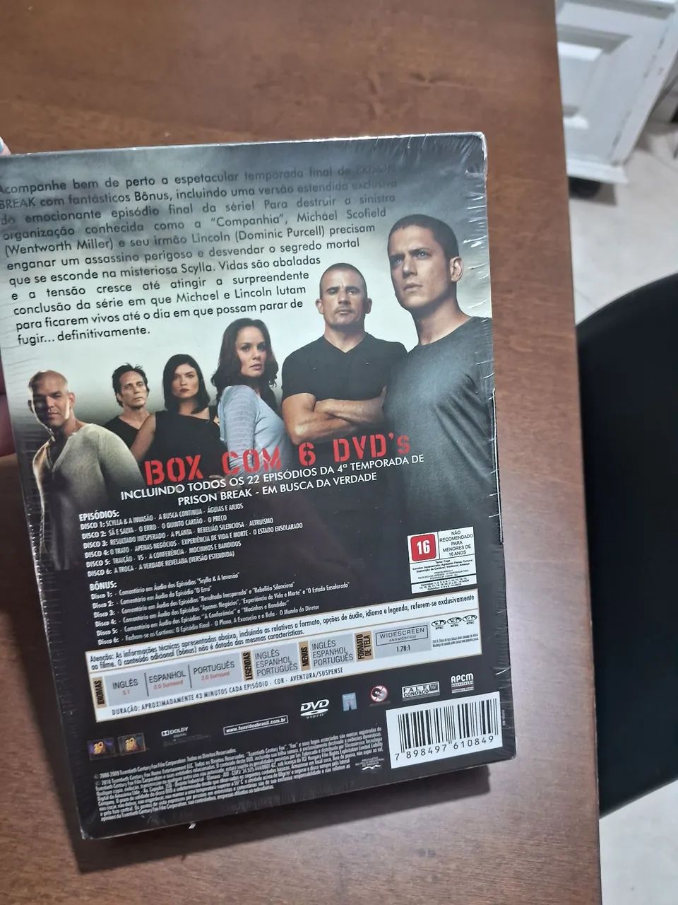 DVDS Prision Break 4 temporada final - Foto 3
