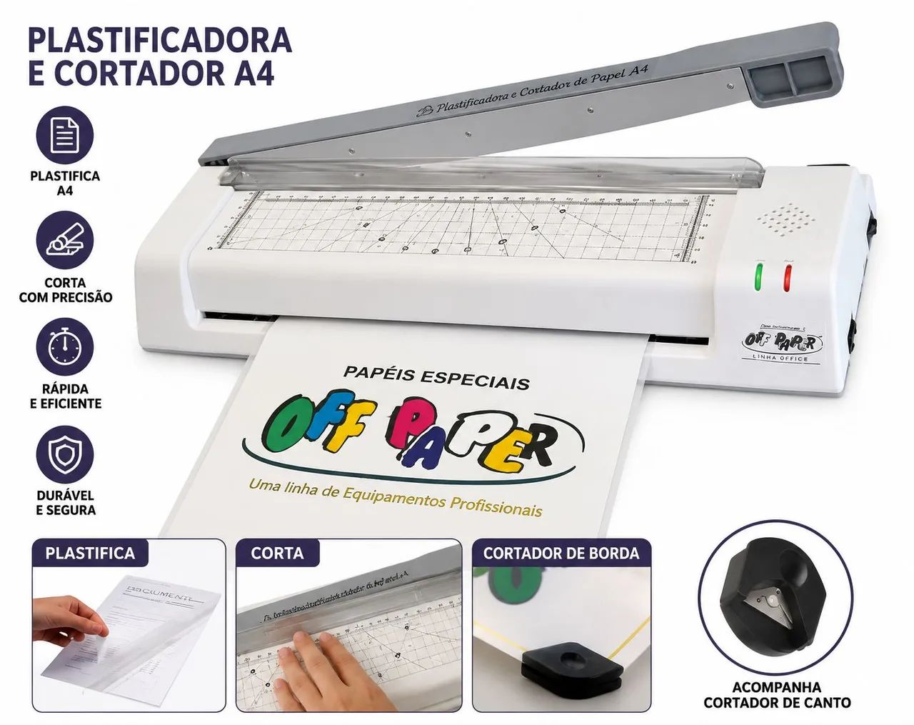 Plastificadora 3 em  - Foto 2