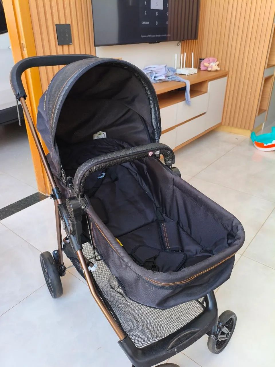 carrinho de bebê Moisés  - Foto 2