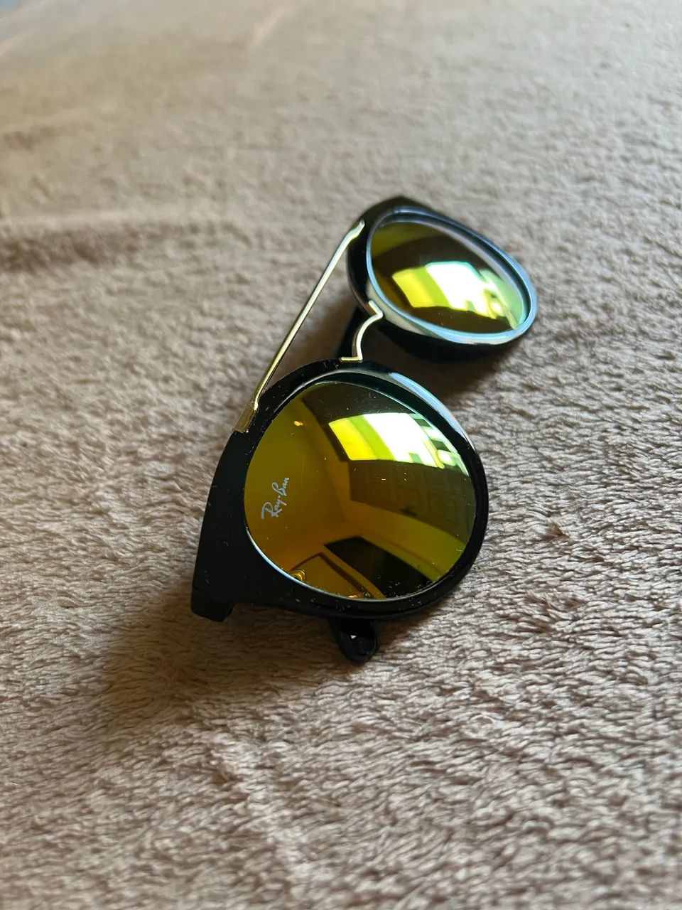 Óculos Rayban amarelo  - Foto 2