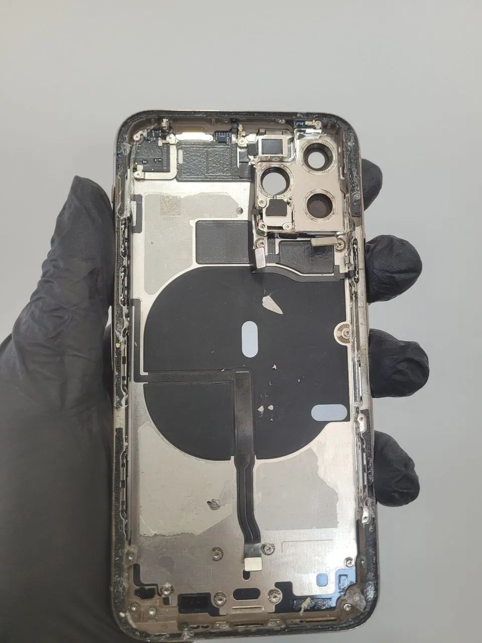 Carcaça Original iPhone 11 Pro Dourada Usada - Foto 2