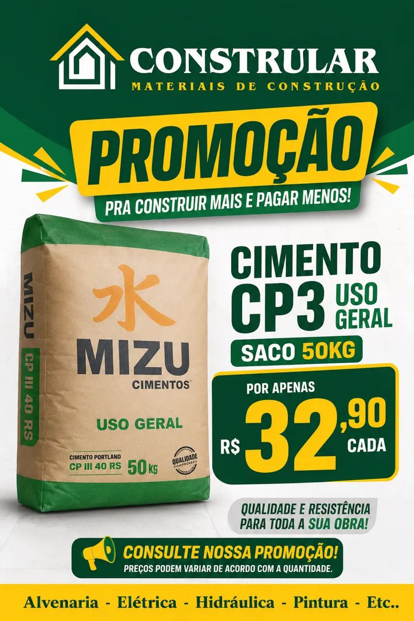 Argamassas e cimentos  - Foto 3
