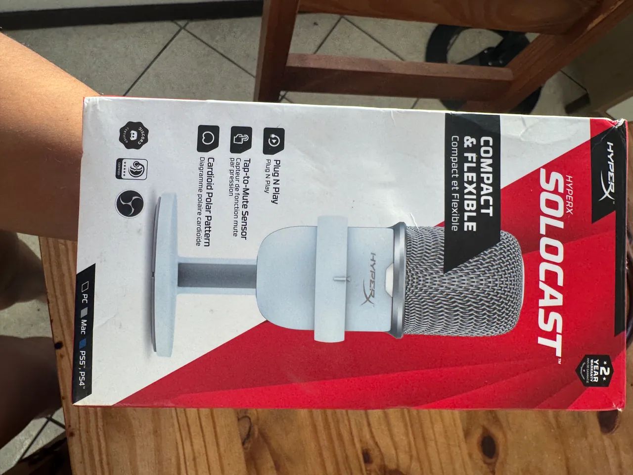 Microfone HyperX Solocast  - Foto 4