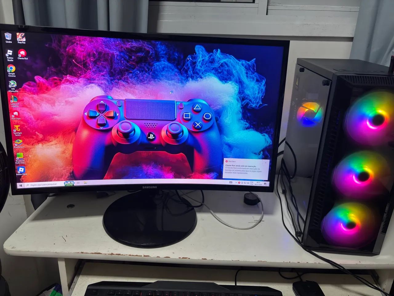 Pc gamer i3 | 8gb ddr4 | 240ssd | parcelamos