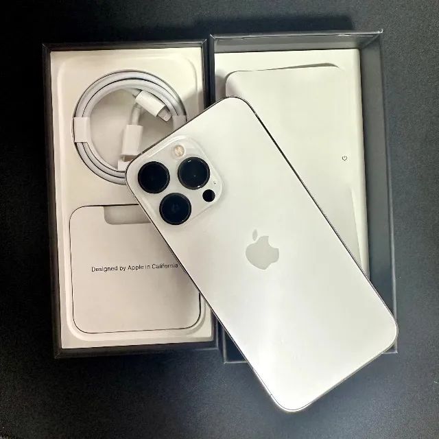 Apple iPhone 13 Pro ホワイト 256GB 本体 iPhone 13 Pro 256GB / Impecável - Celulares e Smartphones - Santa