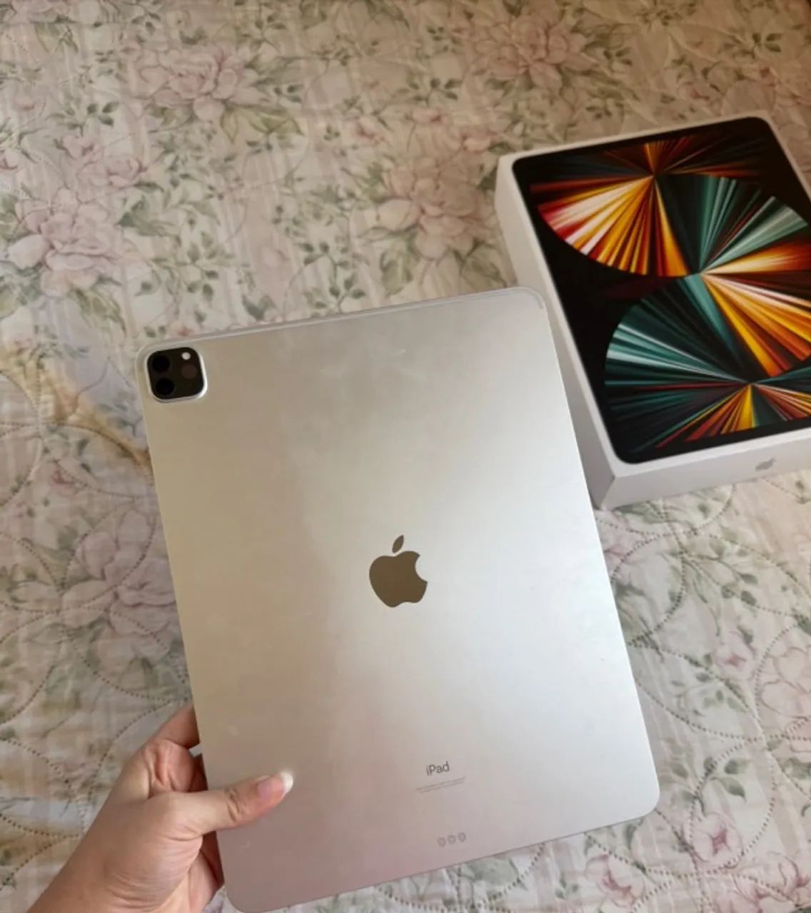 iPad Pro M1 12.9" Wi-Fi 128GB Prata Impecável - Foto 2