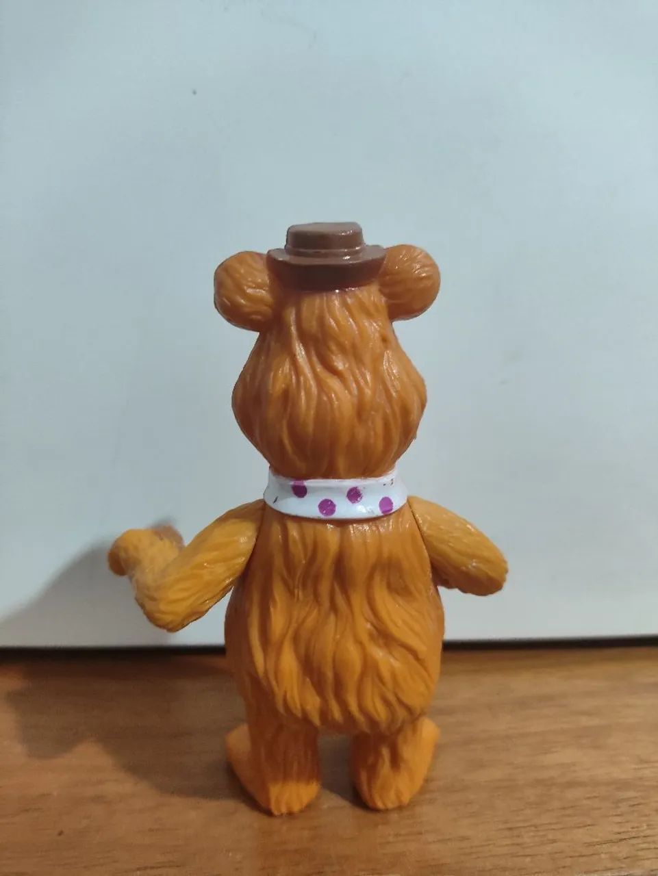 Miniatura boneco urso fozzies Muppets raro - Foto 2