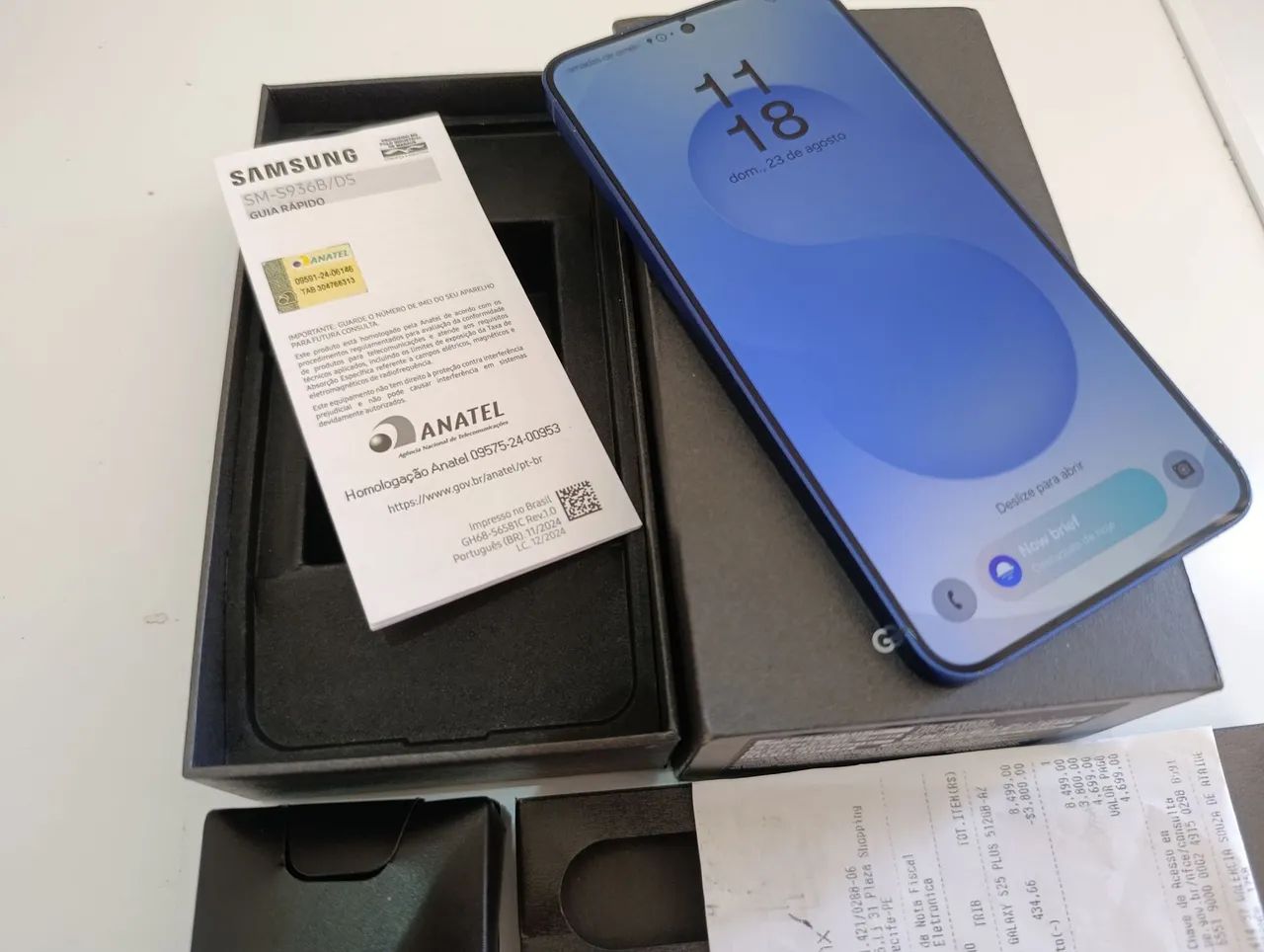 S25 PLUS 512GB * Caixa acessórios e Nota Fiscal* - Foto 2