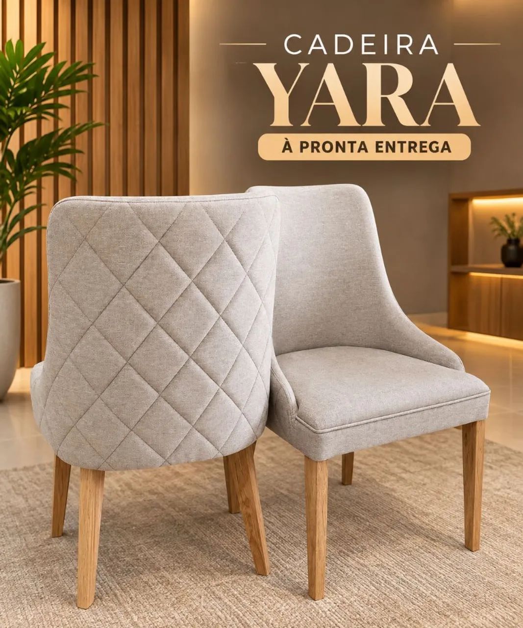 Cadeira Yara a Pronta entrega  - Foto 3