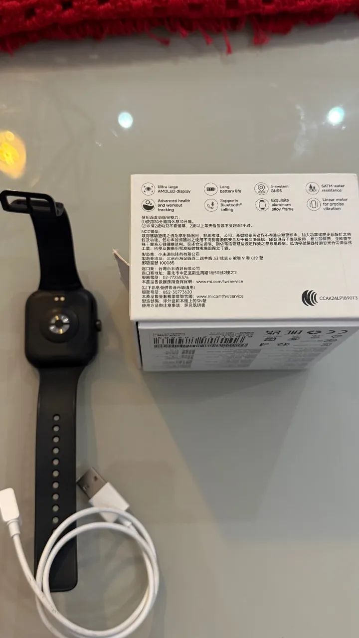 SMARTWATCH REDMI WATCH 5 - (COM DEFEITO) - Foto 4