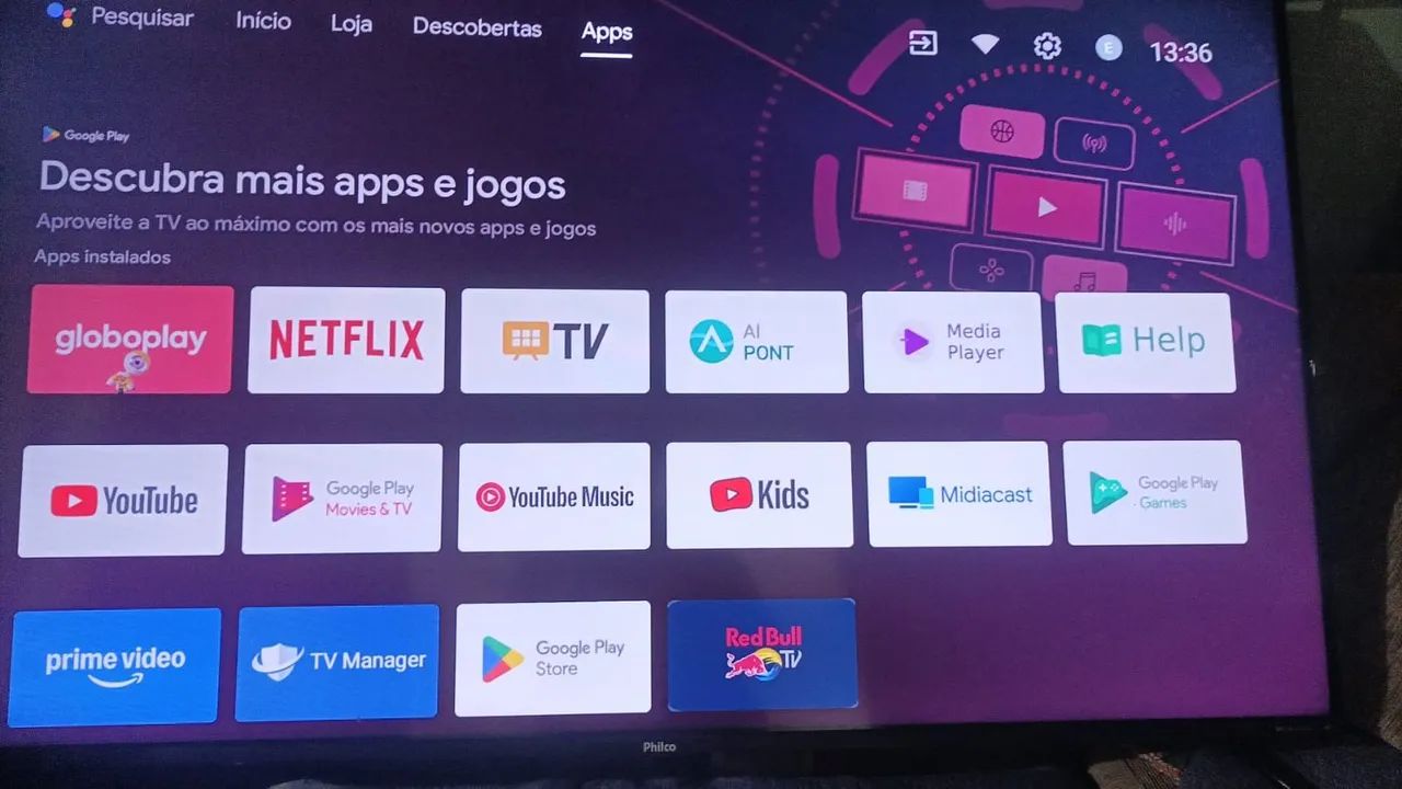 Smart tv philco 4k 60 polegadas - Foto 3