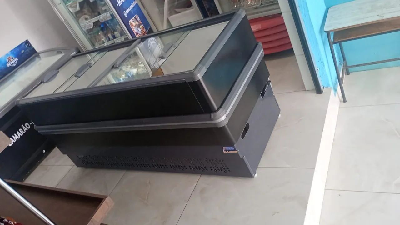 ILHA DUPLA AÇÃO 2M LIGHT PRETA 