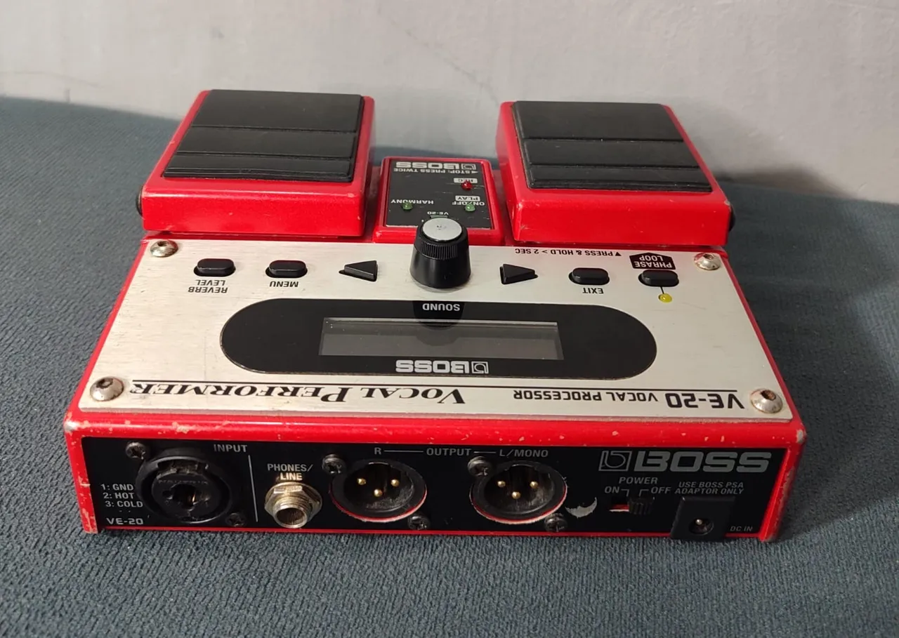 Pedal Boss VE-20 Vocal Performer - Instrumentos musicais - Cidade