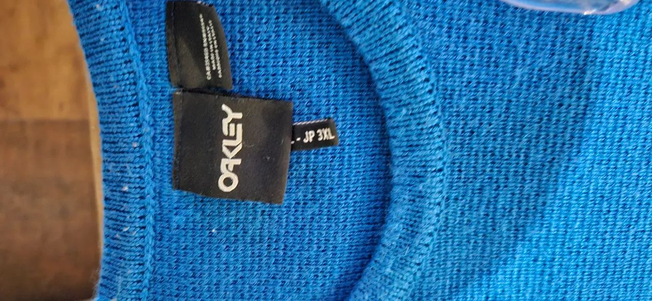 Blusa da Oakley Azul - Original  - Foto 5