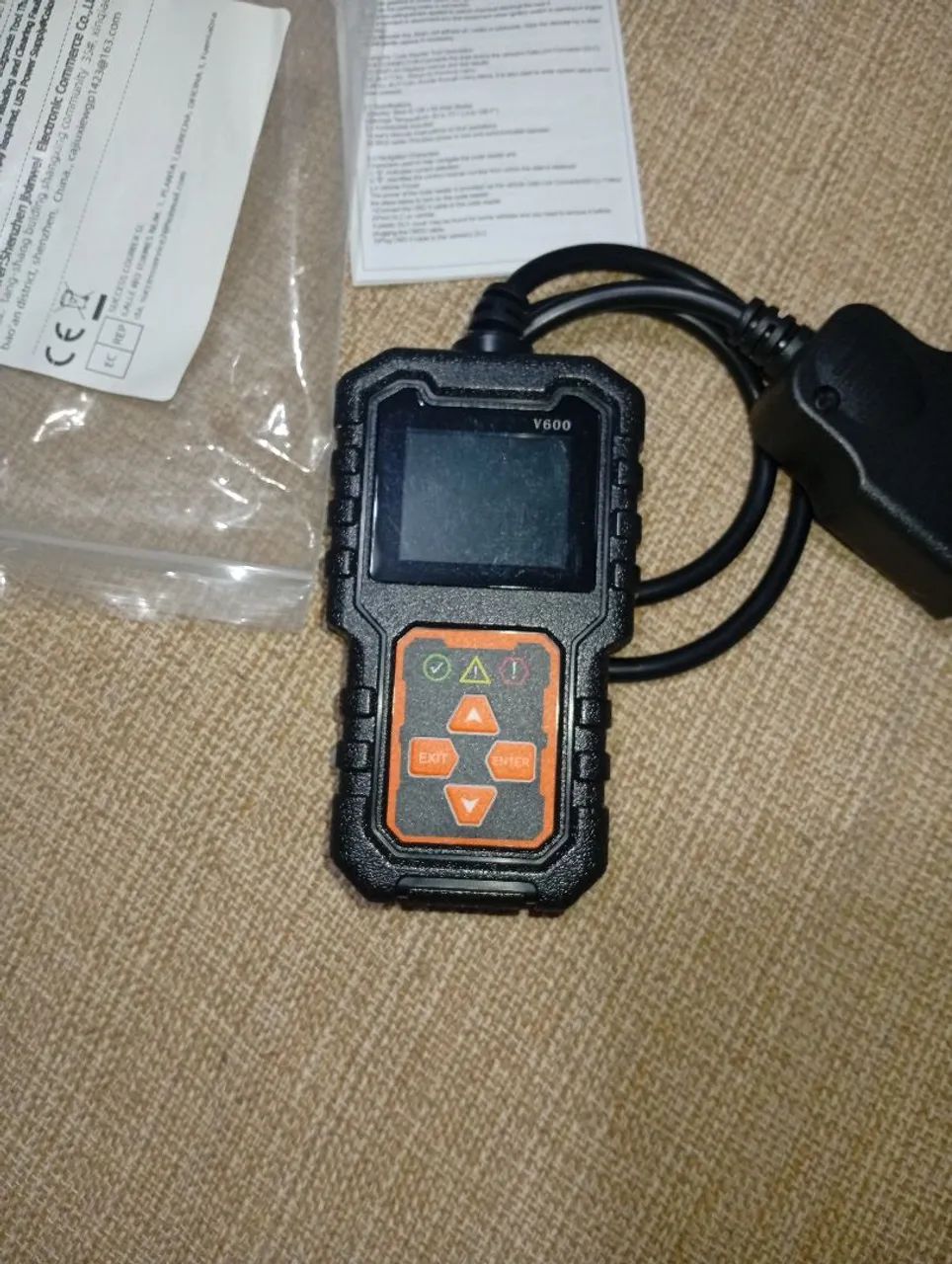Scanner automotivo OBD2 V600 - Foto 2