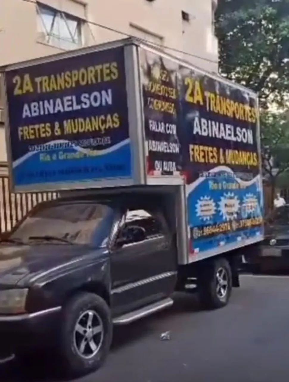 Caminhão s10 com baú e avanço  - Foto 3