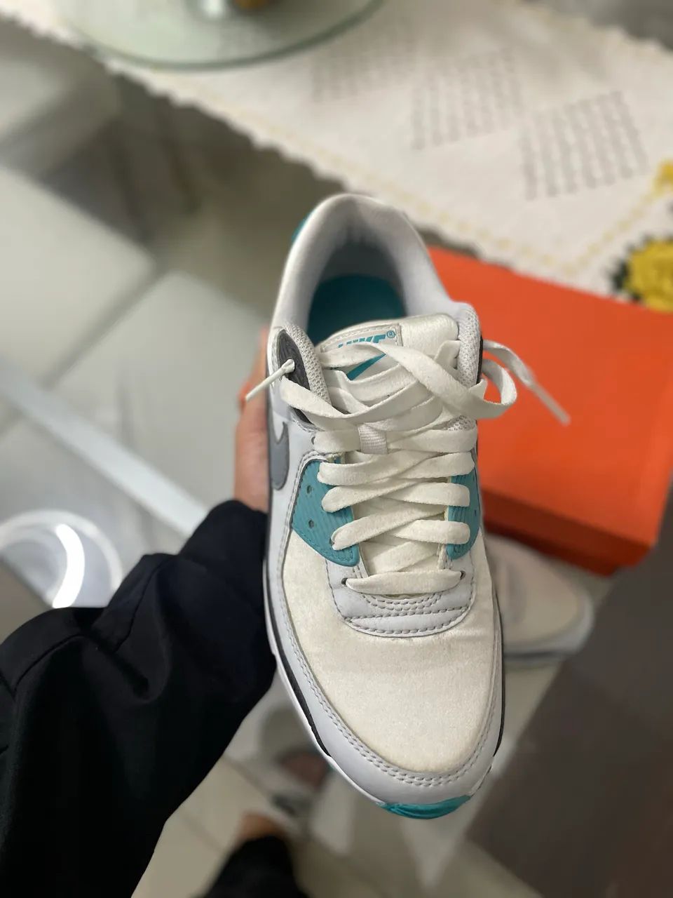 Aix max 90 branco com verde água  - Foto 3