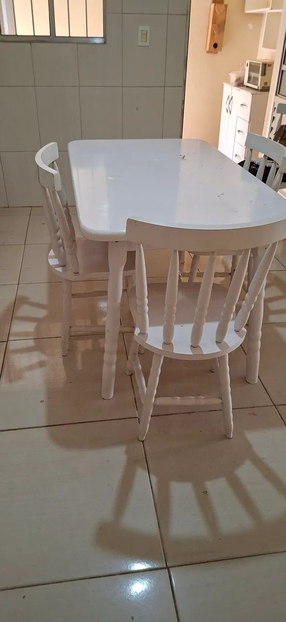 conjunto mesa cadeiras - Foto 3