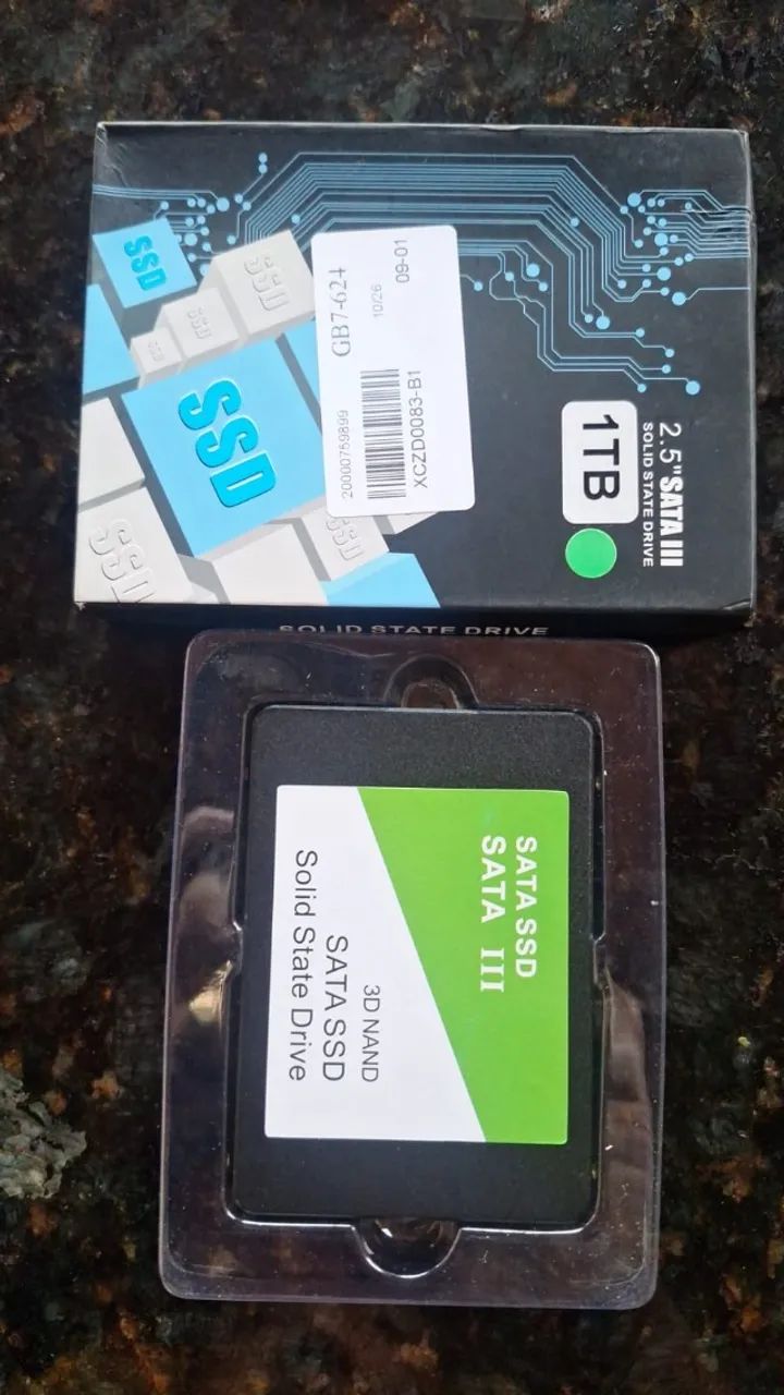 SSD Sata Disco Sólido Interno 1TB - Foto 5