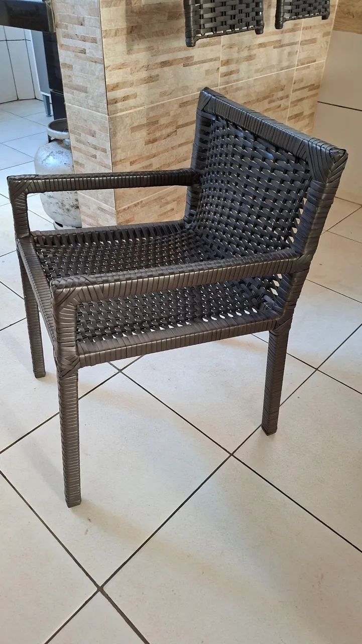 CONJUNTO de Cadeiras de Vime - Foto 2