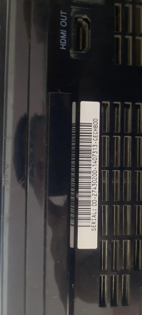 Playstation 3 fat de 4 usb raro com defeito  - Foto 3