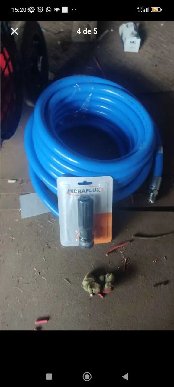 Lava jato de alta pressão trifásico+caixa de água 500litros - Foto 3