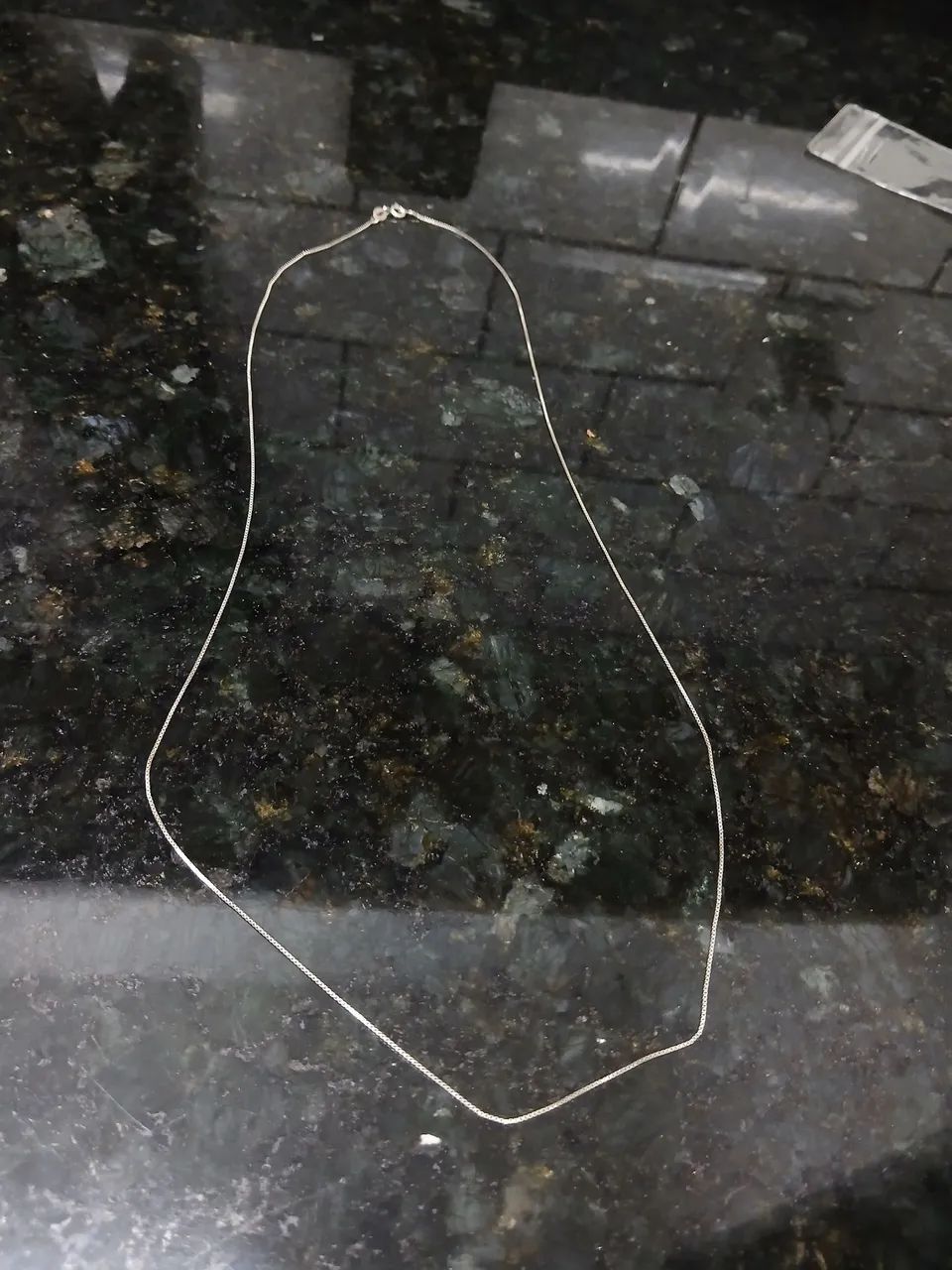 Cordão de prata 