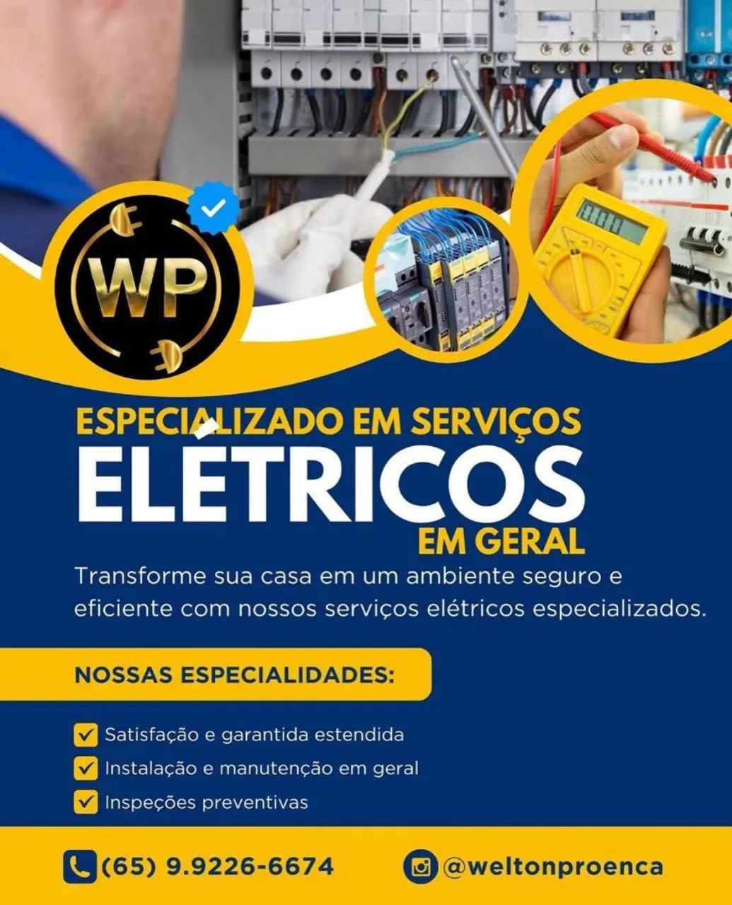 Eletricista Profissional 24 horas 