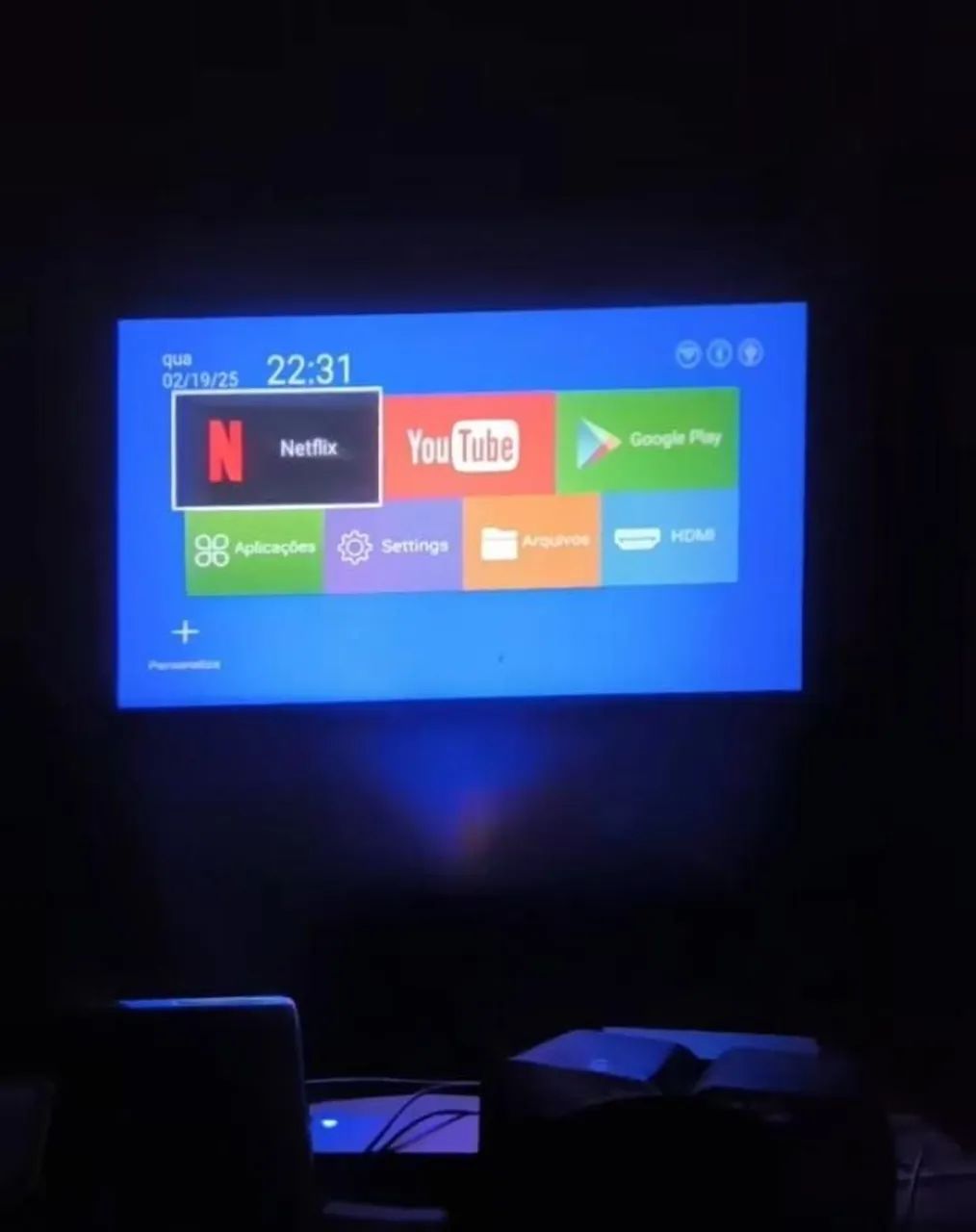 Projetor Android 4K - Foto 5