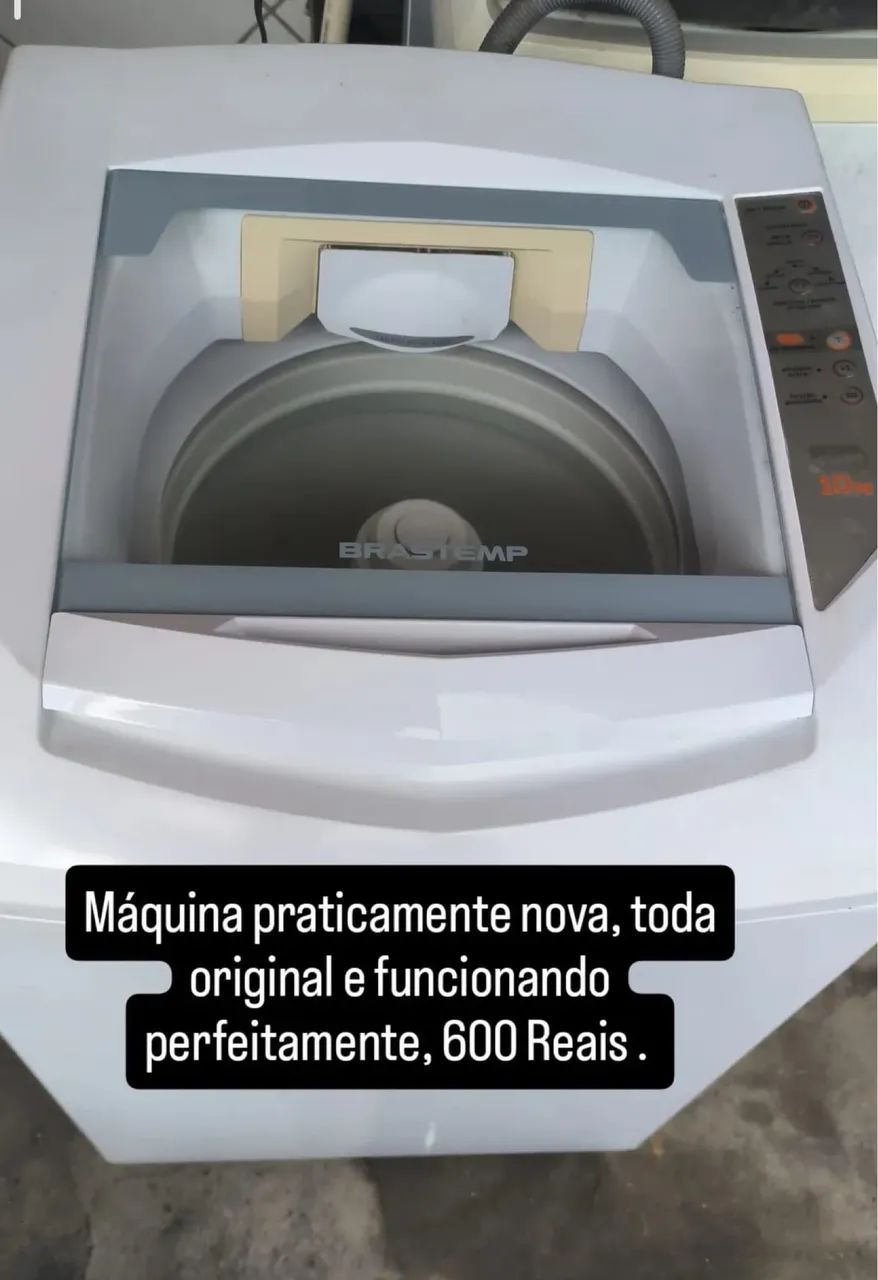 MÁQUINA DE LAVAR BRASTEMP
