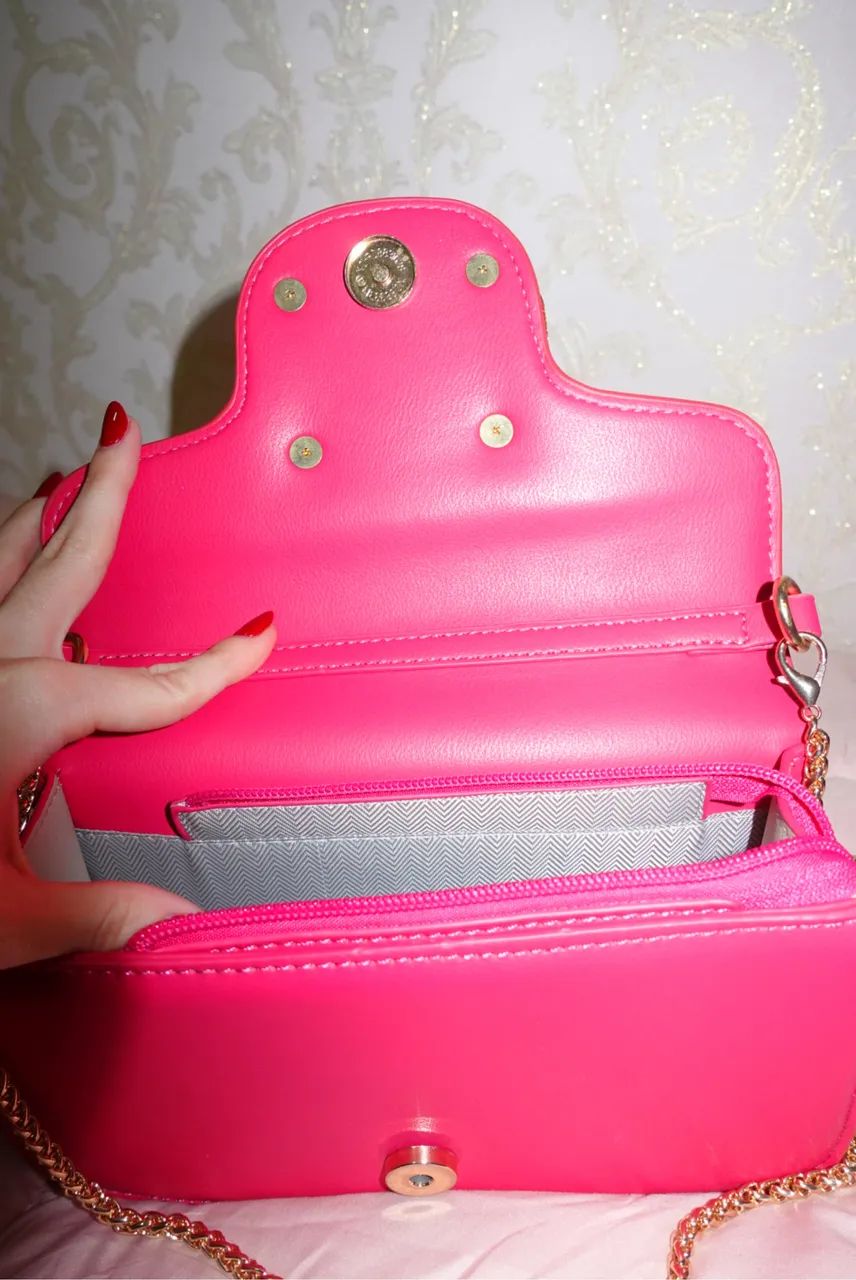 Bolsa inspiração Valentino rosa  - Foto 2