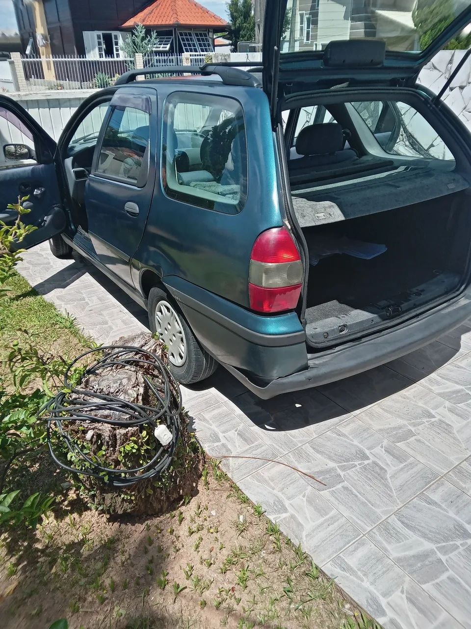 Fiat Palio Weekend 1.0 6-marchas 2000 - Foto 4