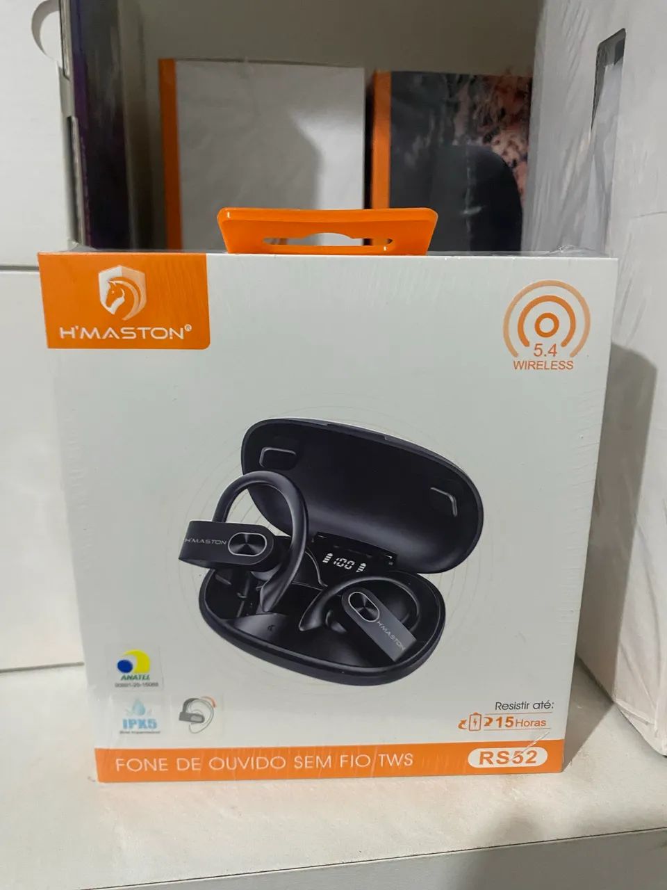 Fone de ouvido via Bluetooth hmaston  - Foto 2