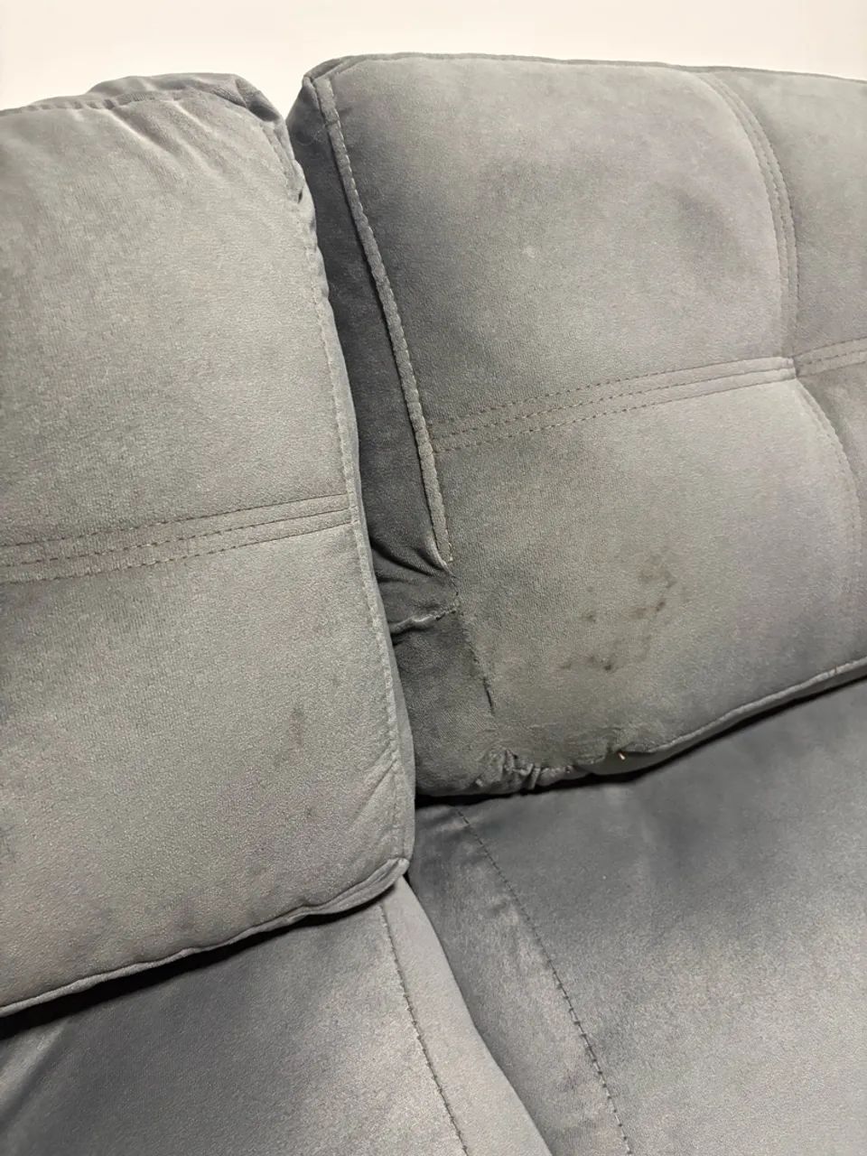 Sofá 2,30m Cinza - Retrátil e reclinável com Molas Ensacadas - Foto 3
