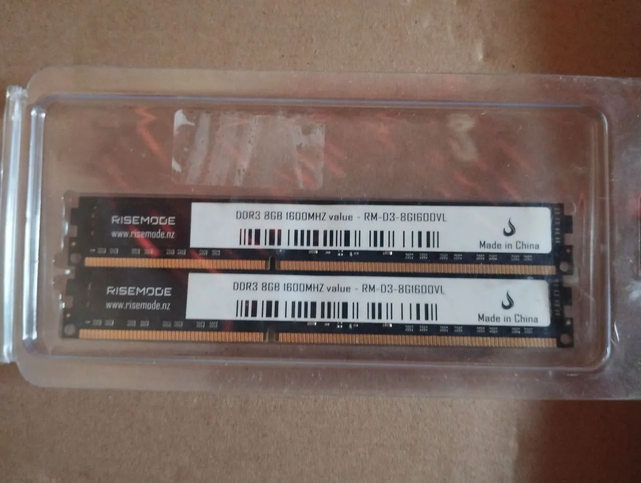 Memória RAM 16gb (8x2)