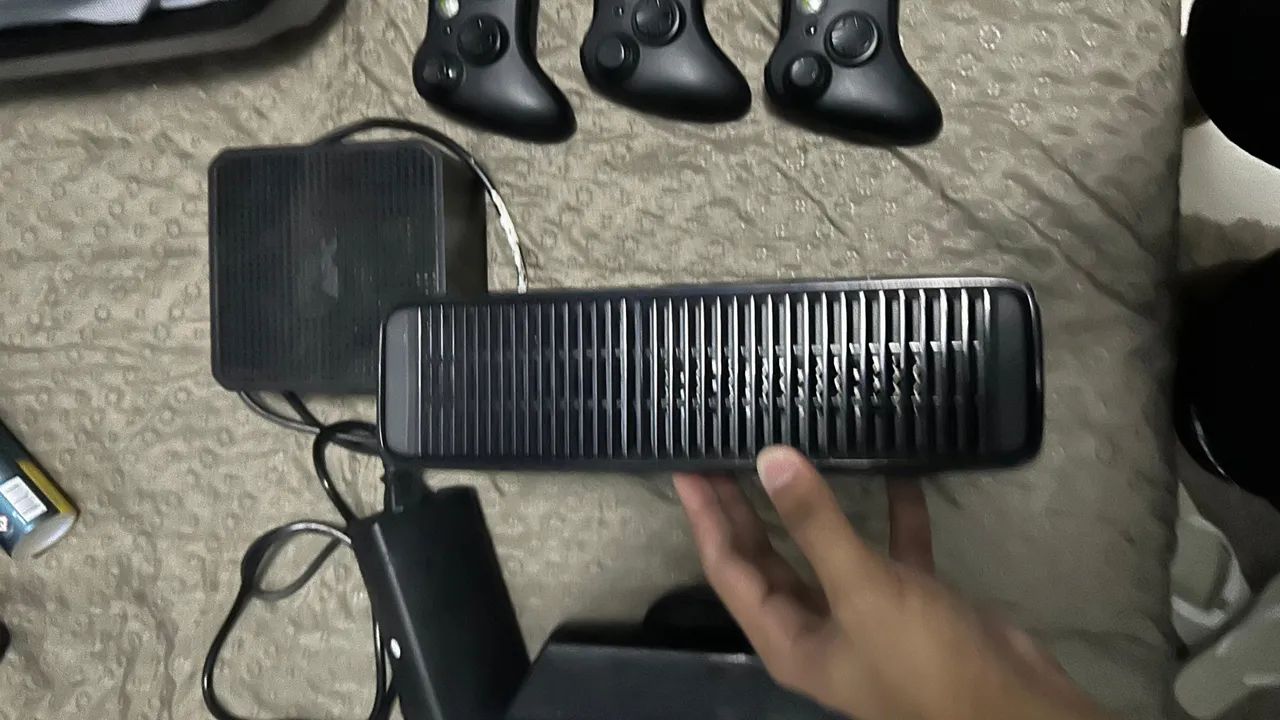 Xbox 360 DESBLOQUEADO mas com defeito no HD - Foto 4