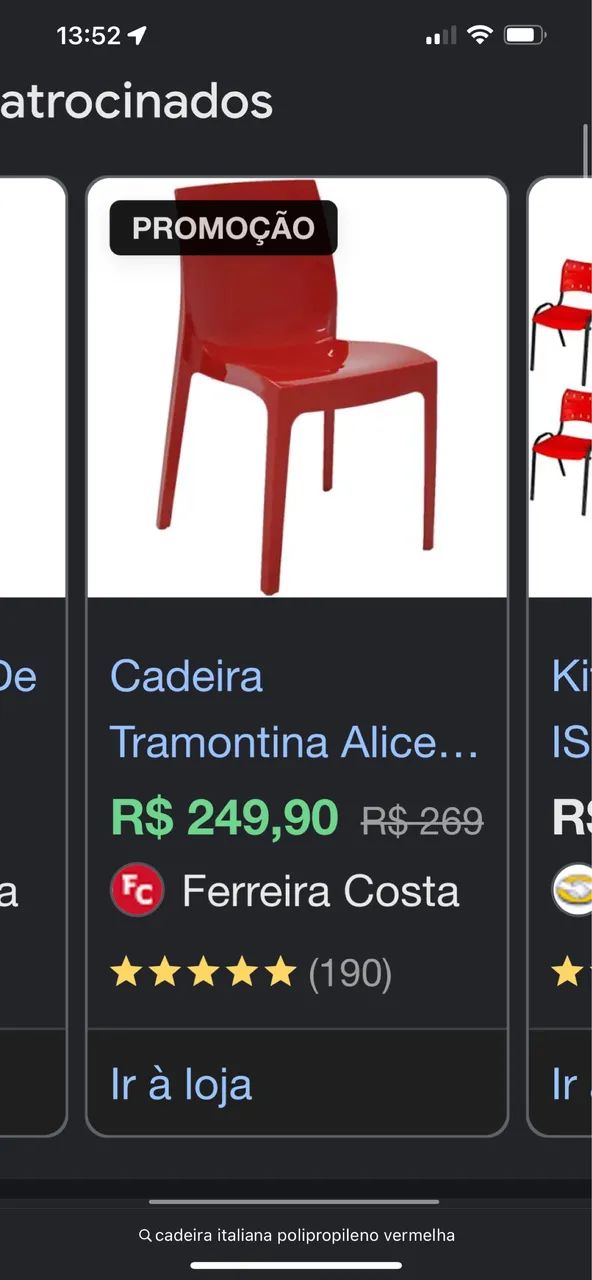 Cadeira Ferreira Costa 
