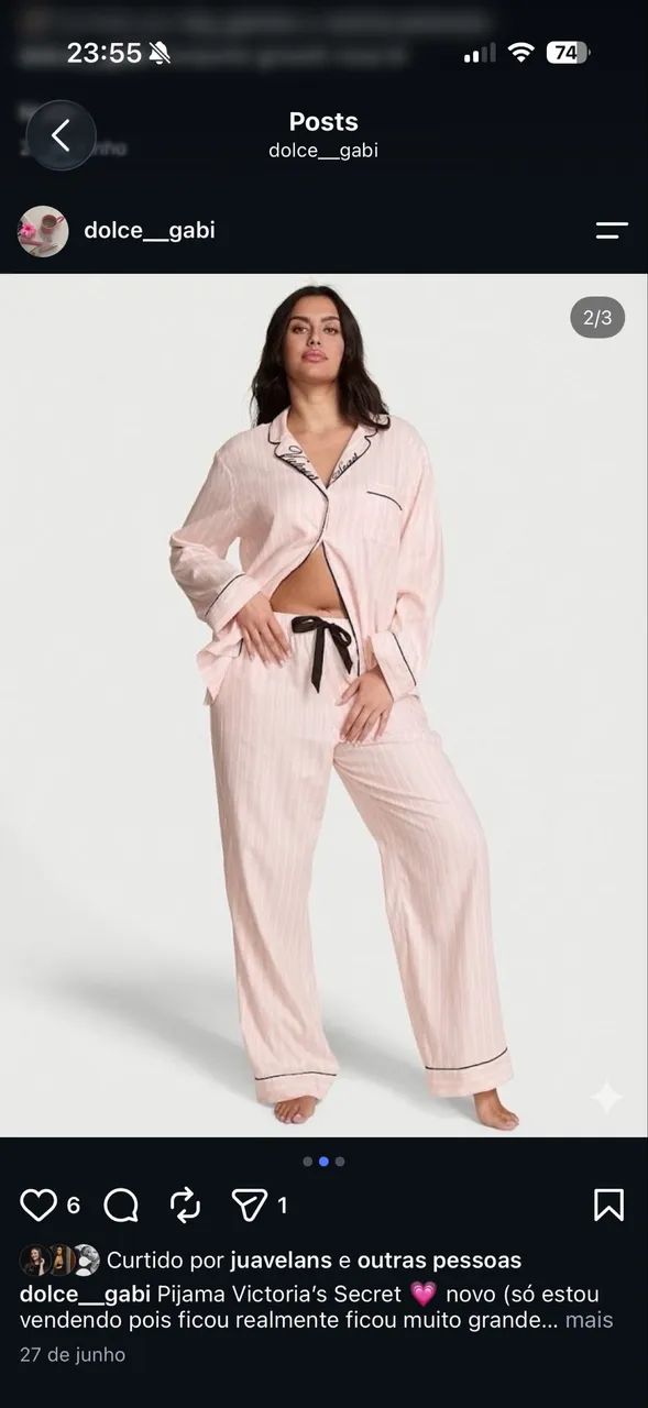 Pijama Victoria Secret  - Foto 2