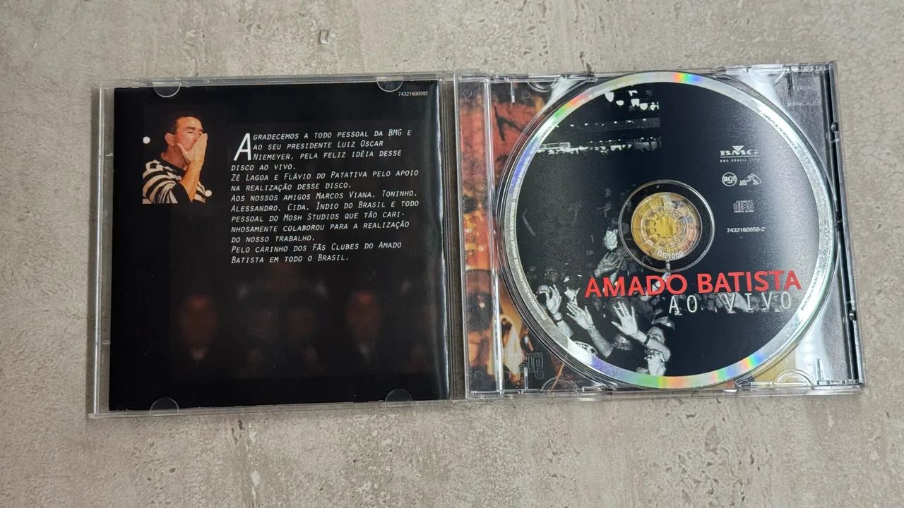 DVD AMADO BATISTA ORIGINAL !!! - Foto 3