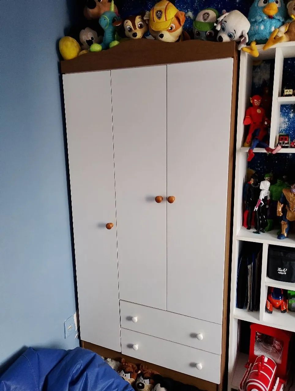 Guarda roupas/estante e cômoda  - Foto 3