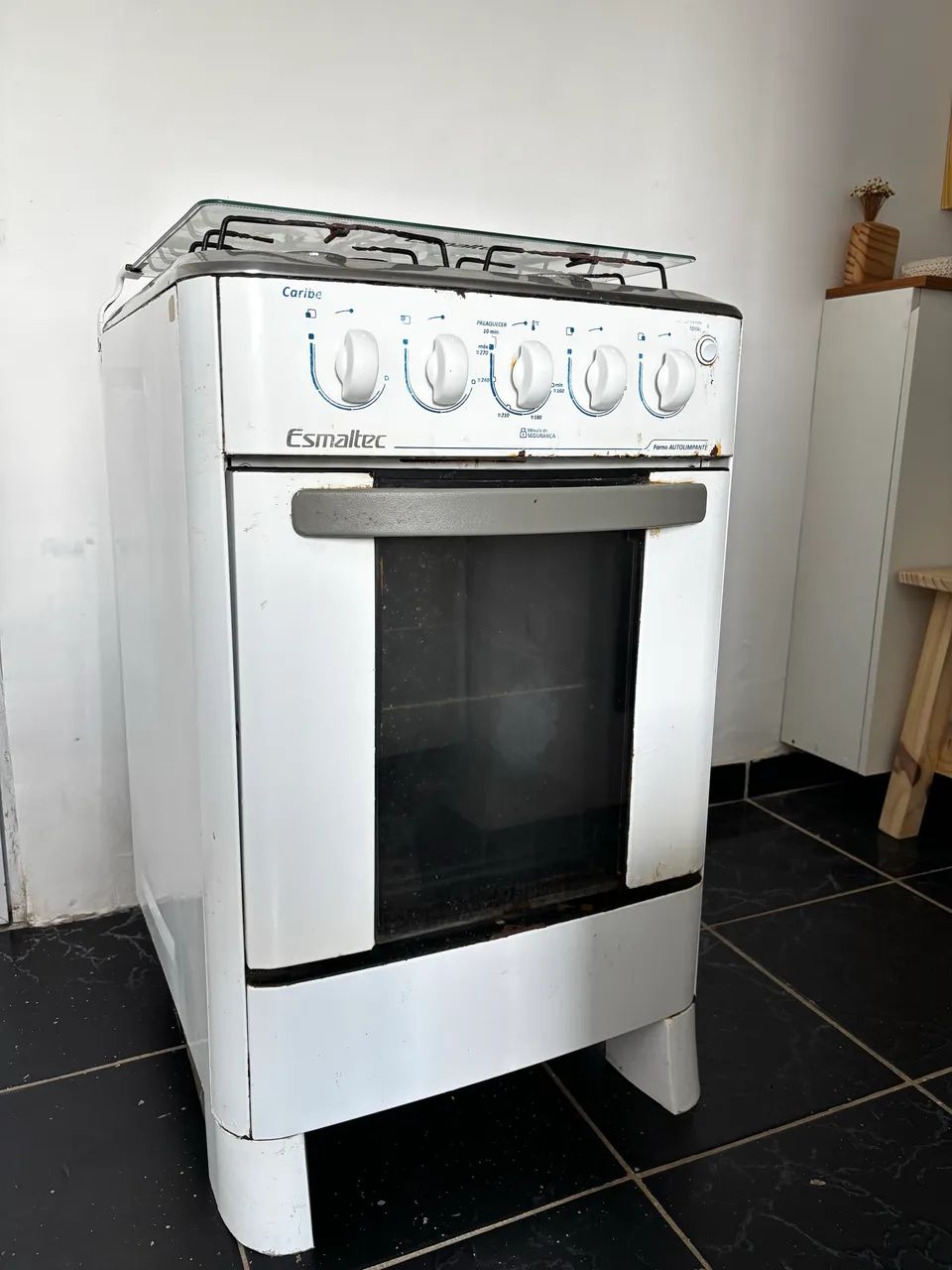 Fogão 4 bocas Esmaltec