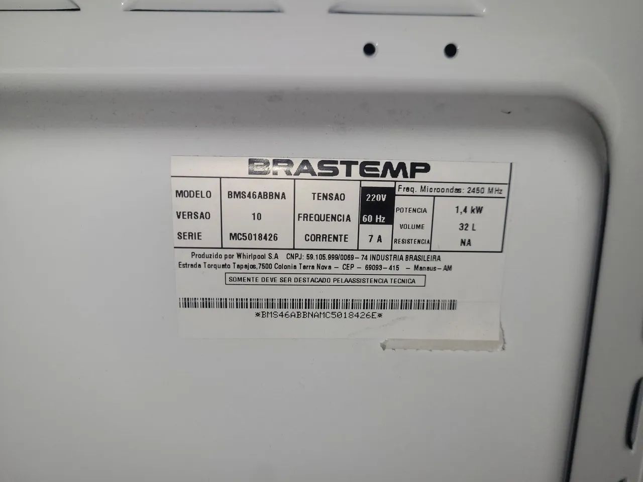 Microondas brastemp 32l 220V - Foto 3