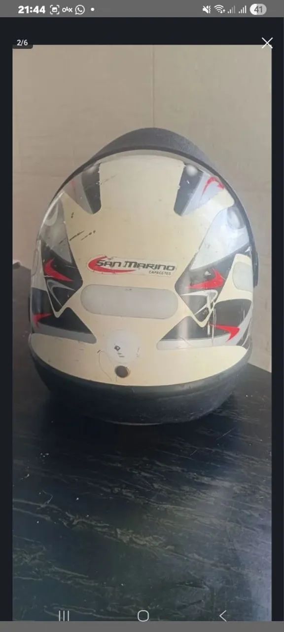 Capacete San marino original - Foto 5