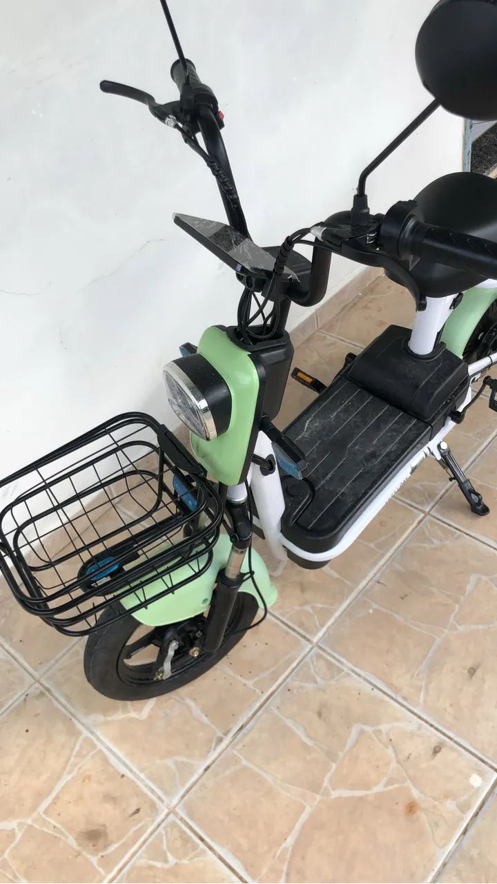Bicicleta elétrica scooter nova - Foto 2