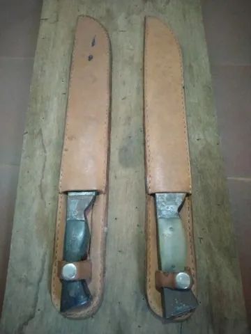Facão artesanal aço de mola